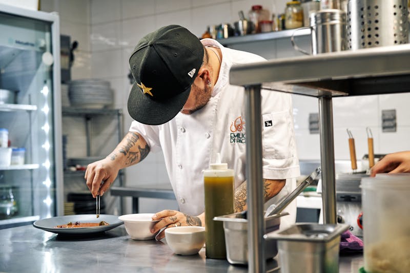 Marco Castellano, Founder and Head Chef of Marcos Pizza