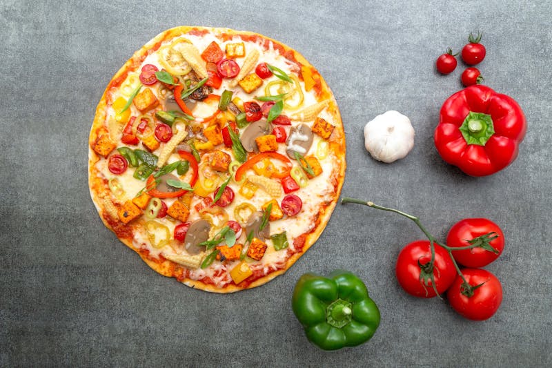 BBQ Chicken pizza with smoky barbecue sauce